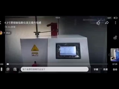 Kiểm soát máy tính Hot Fluidity Melt Flow Index Tester