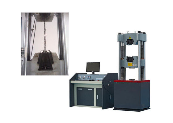 Precise Servo Hydraulic Testing Machine for Tensile and Bend Tests on Weldable Reinforcing Steel-Bar Coil and Decoiled Samples