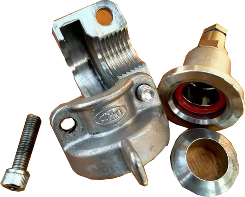 Pvc Pe Fitting 20mm Đầu cuối ống nhựa Thử nghiệm con dấu áp suất