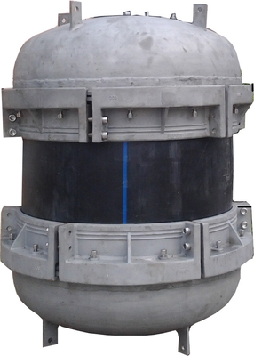 Dn900mm Phích cắm thủy tĩnh 304 # Ss hoặc Nắp đầu bằng thép carbon cho ống nhựa Sealling