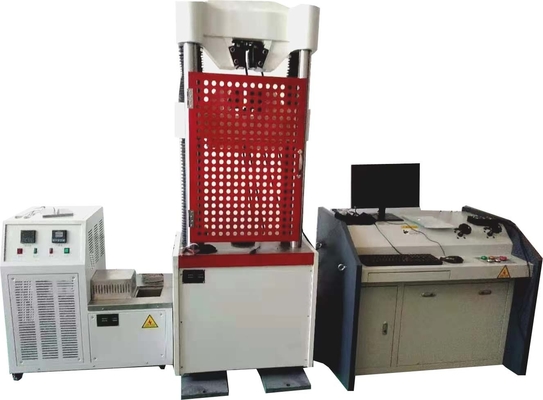 Máy kiểm tra đa năng thủy lực kéo thép 600kn ISO 9001