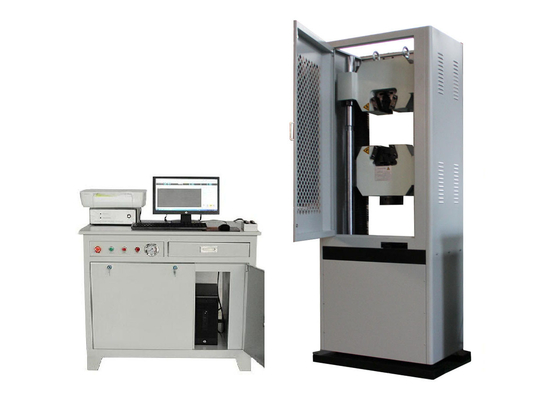 Máy kiểm tra đa năng thủy lực 600kN với chứng chỉ hiệu chuẩn có thể theo dõi