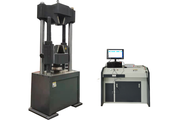 Thiết bị thử nghiệm máy thử kéo thủy lực máy tính vật liệu 600kn