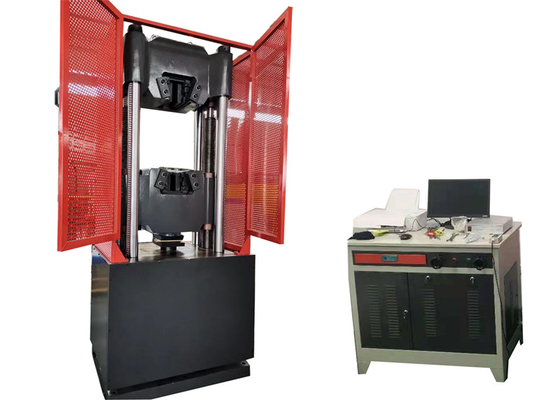 Màn hình máy tính Máy thử nghiệm thủy lực servo Năng lượng nén nén