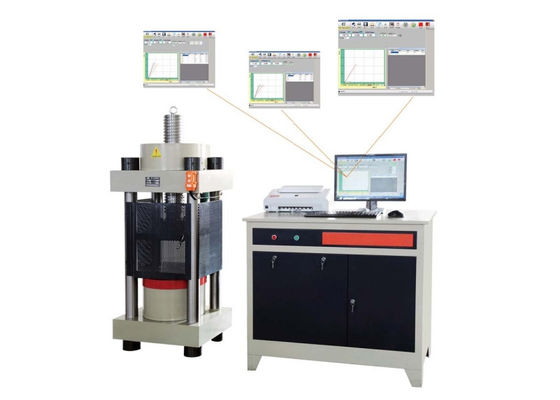 600KN Căng máy sức mạnh nén Cây xi măng Phương pháp kiểm tra sức mạnh ISO