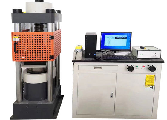 YAW-2000 Máy kiểm soát sức mạnh nén bằng PC cho bê tông xi măng và đá