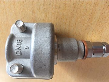 Đáng tin cậy 16mm ống nhựa kết thúc mũ 304 thép không gỉ / vật liệu thép carbon