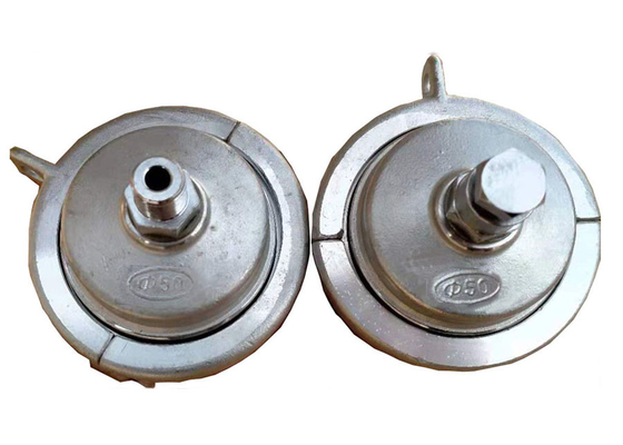 Bạch bạc 304# Stainless Steel Plastic Pipe Seal Caps cuối cho đúc chính xác theo tiêu chuẩn ISO1167