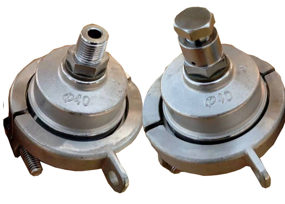 φ 40mm Khóa cuối cho ống dẫn áp suất thermoplastics Composite Pipe Hydrostatic Test