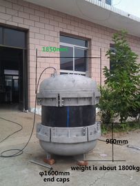 Plug Type 800mm ống nhựa End Caps Ba Caps Cấu trúc ISO9001 phê duyệt