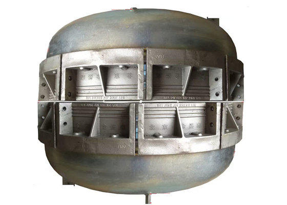 Nắp đầu ống nhựa DN 1400mm với cấu trúc cố định loại A để có độ bền tối đa