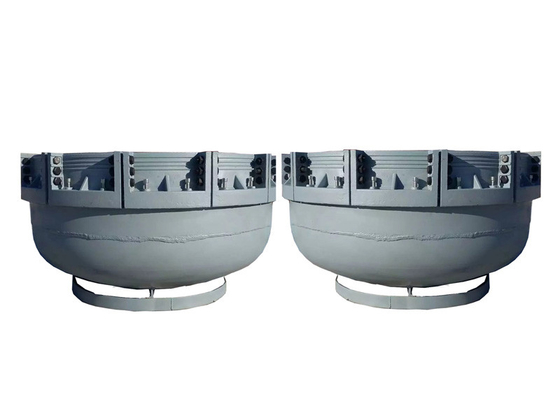 Nắp đầu ống nhựa DN 1600 có cấu trúc cố định loại A để thử nghiệm thủy tĩnh bên trong