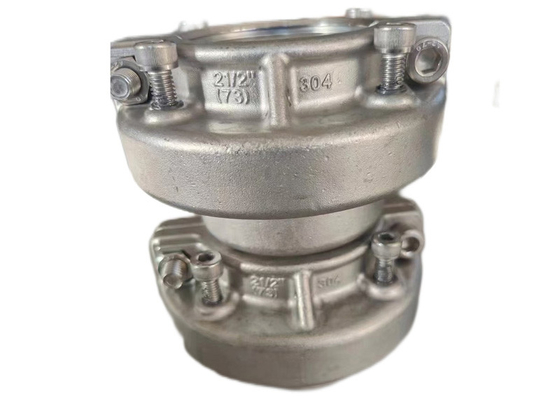 Nắp đầu bằng thép không gỉ 2,5 inch 73mm cho ống PP PVC có khả năng chịu áp suất cao