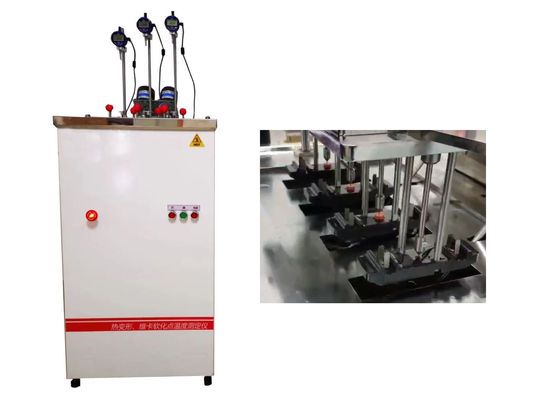 Plastic HDT VICAT Testing Machine for Thermal Deformation Assessment ISO 2507 75 306 ASTM D1525 648