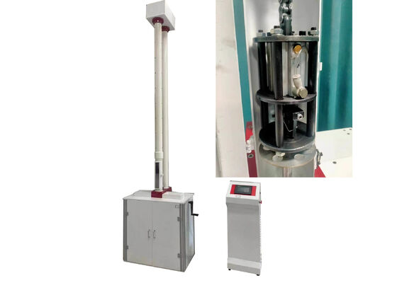 Thiết bị kiểm tra búa thả để tiến hành kiểm tra tác động trên ống nhựa, gốm sứ thủy tinh và các vật liệu phi kim loại khác kèm theo kết quả