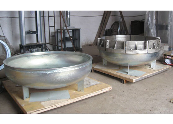 Nắp đầu ống nhựa DN 1400mm với thiết bị cố định cấu trúc loại A cho độ bền tối đa và khả năng chịu áp suất cực cao