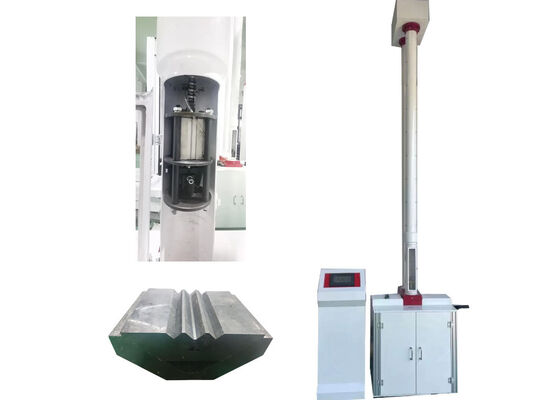 Thiết bị kiểm tra búa thả cung cấp các tùy chọn kiểm tra linh hoạt bao gồm độ cao thả có thể thay đổi và điều chỉnh khối lượng tác động