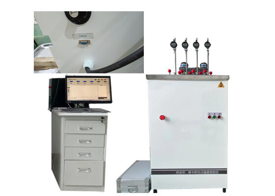 Máy kiểm tra HDT VICAT cung cấp khả năng xác định nhiệt độ làm mềm Vicat của vật liệu nhựa bằng quy trình kiểm tra tiêu chuẩn