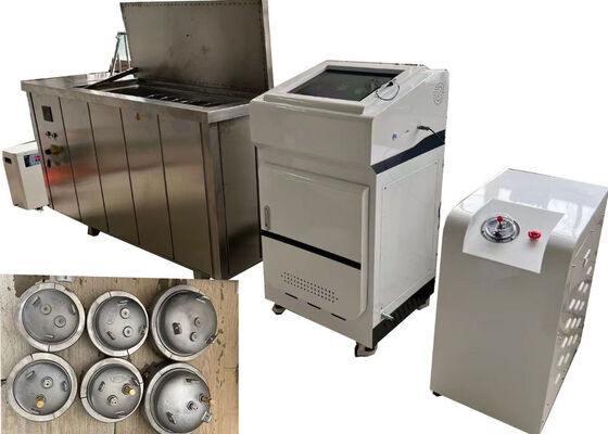 Máy kiểm tra áp suất thủy tĩnh đa trạm với điều khiển máy vi tính cho ống nhựa Kiểm tra hiệu suất nổ và áp suất bên trong không đổi