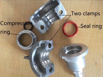 φ 25mm Pvc nhựa ống End Caps Fpr áp lực ống kiểm tra 65 * 65mm bên ngoài Dia