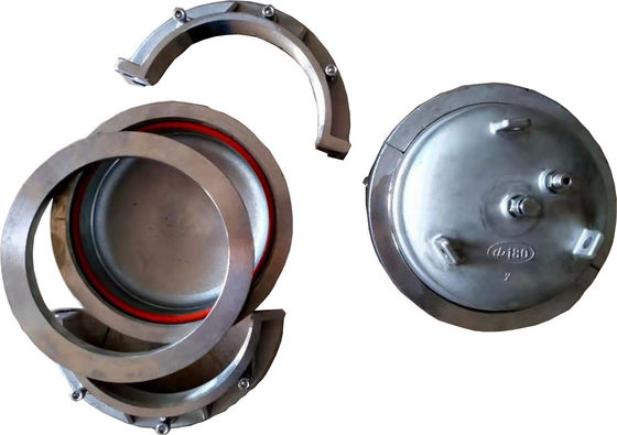 Nắp đầu ống nhựa φ180mm cho chất lỏng vận chuyển