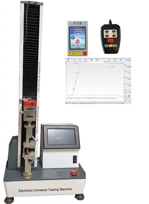Máy kiểm tra đa năng điện tử 1000n Thiết bị phòng thí nghiệm dệt bằng nhựa Polymer cao su
