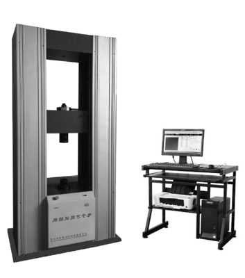 Máy kiểm tra đa năng điện tử sắt Phòng thí nghiệm 200kn cho xây dựng nặng